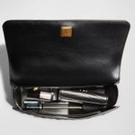 Tory Burch Fleming Convertible Shoulder Bag, Black & Gold EXCELLENT! Photo 2