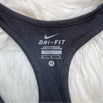 Nike  Dri-Fit Heather Black Racerback Tank Top. Size Medium. EUC Photo 3