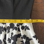 NWT Women's Casual Party Dress Pockets Puffy Swing Black & White MSRP $51 Size L Photo 11