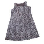 Fresh Produce Vintage  Sleeveless Shift Plus Size Dress in brown and white, 2X Photo 0