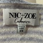 Nic+Zoe  striped 100% Cashmere SweaterXS Photo 5