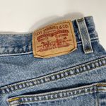 Levi's Vintage  550 Cutoff Jean Shorts‎ Women's 12 Distressed 2005 USA Red Tab Photo 5