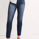 Madewell  Women's Blue Slim‎ Straight Belt Loops Slim Straight Jeans Size 28 Photo 0