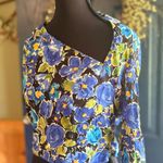 ZARA  Floral One-Shoulder Blouse - size M Photo 1