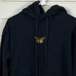 Brandy Melville John Galt Black Butterfly Hoodie one size Photo 7