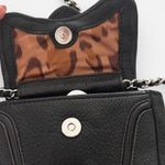 Aimee Kestenberg  fierce and fab shearling chain leather flab mini micro purse Photo 3