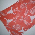 Giddy Up Glamour  OS Cowgirl Western Longhorn Duster Coral Photo 4