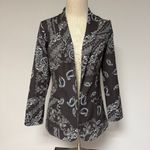 *NEW* Avery Paisley Blazer Gray Photo 1