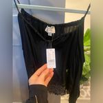 PacSun LA Hearts Off-Shoulder Lace Crop Blouse Photo 6