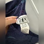 VTG 90s Y2K DBY Floral Dress Maxi Midi Dress Hippie Boho Blue Purple Size XS S Photo 6