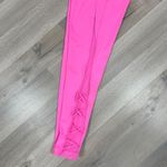 Victoria's Secret  Incredible Essential Lace Up Mesh Panel Leggings Hot Pink 6 Photo 4