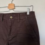CAbi Womens Compass Pant #4514 Dark Chocolate Brown Ankle Zip Jogger Size 6 Photo 3