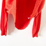 Anthropologie Maeve V-Neck Polo Sweater in Orange Photo 6