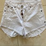 One Teaspoon One X Teaspoon NWOT White Cutoff Shorts Sz 23 Photo 2