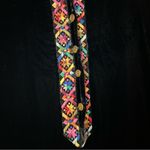 Giorgio Sant'Angelo 1970s Vintage Black Velvet Embroidered Dress Size 6 Photo 3