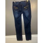 Seven7 Jeans Womens Medium Blue Jeggings Drawstring Waist Stretch Denim Pants Photo 4