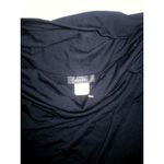 Natori New Womens Black S $130 Long Sleeve Cowl Neck Top Designer M Poly Rayon Photo 3