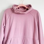 Athleta  Pink Light purple Faux Fur Lined Hoodie Small Photo 1