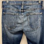 Current/Elliott NWT  The Cut Off Stiletto Jeans Dakota w/Tribal Design 25 Photo 6