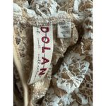 Anthropologie Dolan Sheer Lace High-Neck Top Long Puff Sleeve Top Size XL Petite Photo 7