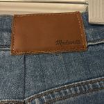 Madewell The High-Rise Slim Boyjean in Dover Wash: Raw-Hemmed Edition Photo 5