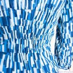 Mata Traders blue ikat 100% cotton dress, size XS Blue Photo 13