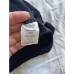 Vince Sleeveless Black Blue Silk Top blouse Tie Neck- Size M - retail $295 Photo 6