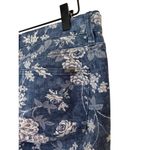 Ralph Lauren Lauren Jeans Women’s 10 Blue Floral Modern Straight Ankle Vintage Photo 2