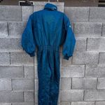 Vintage DESCENTE SKI SNOWSUIT Turquoise Women's Small Blue Size 6 Photo 11