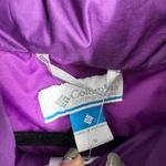Columbia Purple Zip Up Puffer Jacket Photo 3