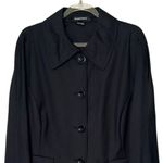 Ellen Tracy Vintage Collared Black Jacket, Lightweight Coat, Women’s Size 10 Photo 2