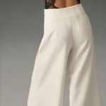 Maeve Anthropologie  $138 Wide Legged White Cropped Pants Resortwear Photo 0