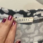 JODIFL Animal Print Long Sleeve Dress Size Small Photo 2