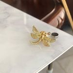 Vintage Stamped JJ Dragonfly Pin Photo 0