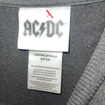 AC/DC Band Music Blow Up Your Video Black Graphic Long Sleeve Crewneck Size S Photo 2