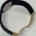 Anne Klein  women’s watch black tone 35mm quartz rhinestones plastic running Photo 7