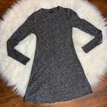 Topshop  dress sz 2 knit stretch long sleeve black Photo 1