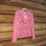 Doncaster NWT Floral Silk Linen Blend Blazer Jacket Photo 1