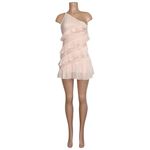 Lovers + Friends  Dawn One Shoulder Mini Dress, Blush Pink, XS Photo 6