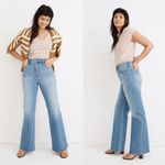 Madewell High-Rise Flare Jeans in Caine Wash Photo 11