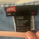 Diesel  Y2K. Light Blue Denim Dress
Size L Photo 5