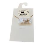 Savvy Cie Jewels 14K Gold Plated Initial Pendant Necklace with Gift Box Yellow Photo 4