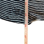 Honey Punch  Black White Stripe Sleeveless Top Shirt Medium Flowy Exaggerated Photo 5