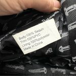 Betsey Johnson Betsyville Black White Floral Sequined Tote Bag Handbag Tote Purse Y2K McBling Photo 7