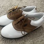 Nike NWT  Airliner Saddle Brown and White Golf Shoes Photo 0