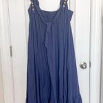 Free People  Isabella Maxi Dress Blue Depth Photo 6