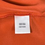 Winter Kate limited edition embroidered silk Anjali plunge blouse Size XS Orange Photo 6