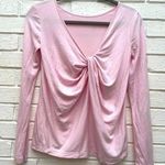 Athleta woman’s pink long sleeve tee Photo 0