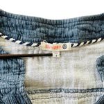 Sundry Blue Denim Gauze Sleeveless Tank Top Size 3 / Small Split Neck Photo 1