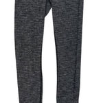 Lululemon  Women's 4 Wunder‎ Under Legging Diamond Jacquard Space Dye Black Slate Photo 0